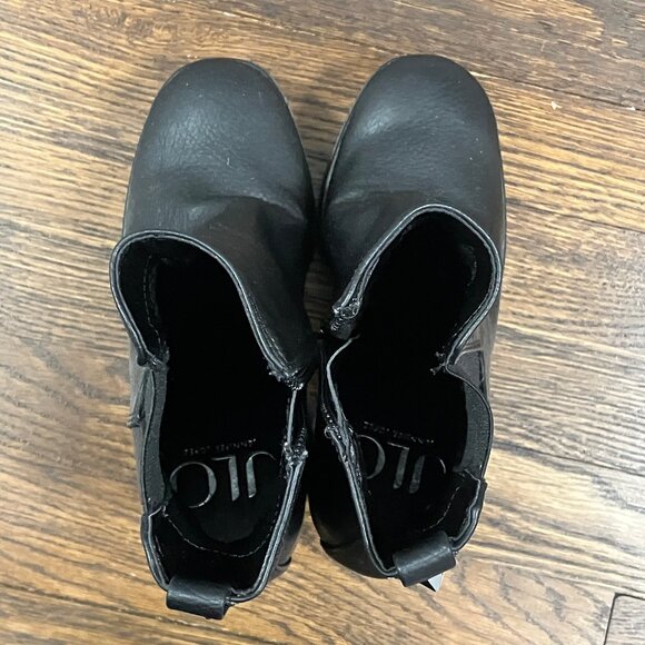 JLo Jennifer Lopez MARGY high platform black heeled bootie boots shoes 6/36.5 - Picture 7 of 10